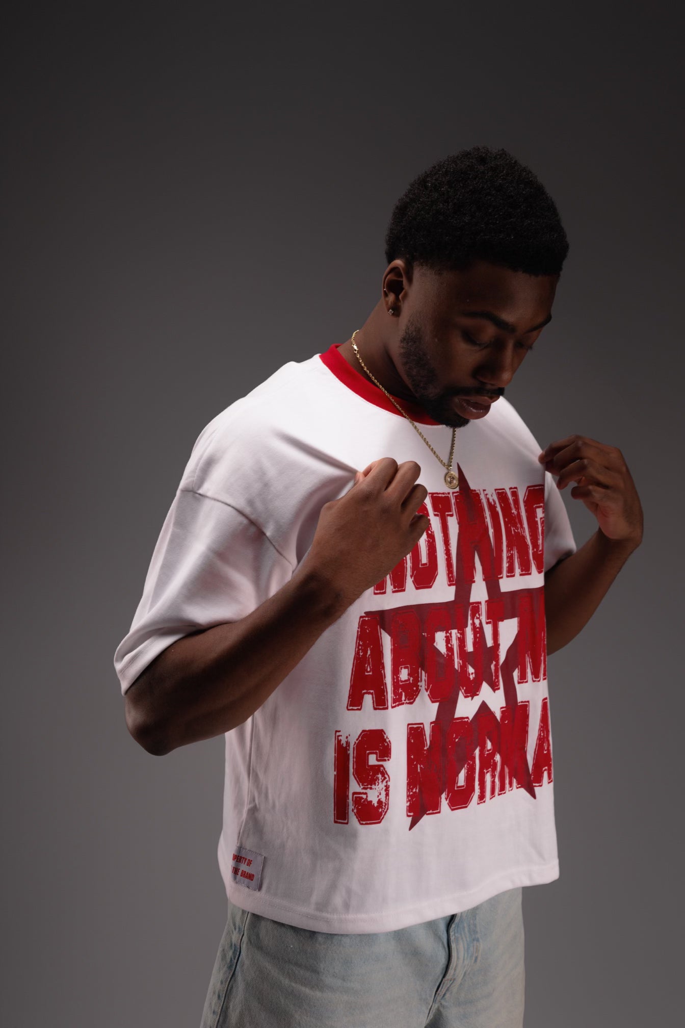 NOTHING IS NORMAL CLASSIC TEE " RED "